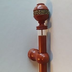 Wood Drapery Hardware Set